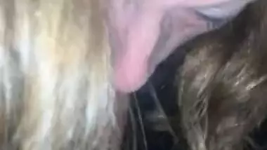 Blow job deep throat