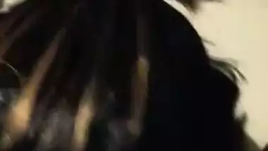 Chennai girl sucks dick and gets fuck in Tamil sex video