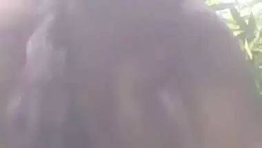 Big boob lady enjoys desi outdoor sex with a gardener