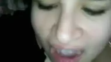 Desi wife nice fucking and eating cum 