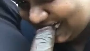 Eccentric Desi aunty sucks hard XXX fuckstick right inside the car