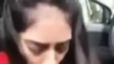 Desi gf giving expert blow job to her lover in car like rand