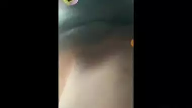 Indian wife flaunts her XXX snatch on camera for an online sex friend