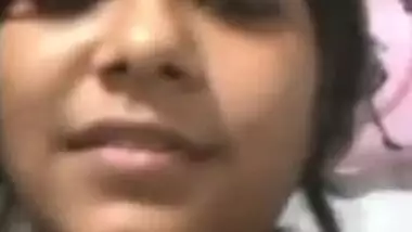 Beautiful Cute Desi girl New Clip In Red Bra Part 1