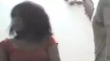 Girl Enjoyed by Two - No Nudity