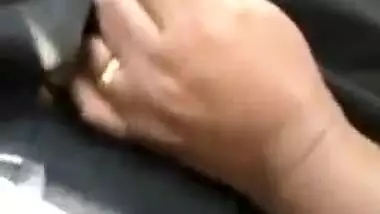 DESI AUNTY IN CAR FEELING COCK