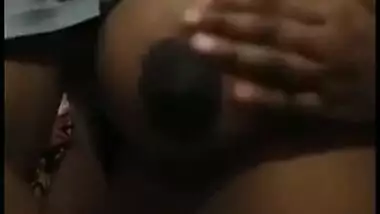 Desi village bhabi show her big boob selfie video