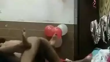 Desi cute girl birthday celebrate and hardcore fucking with lover in room