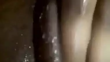 Village Girl Sucking Boobs & Rubbing her Wet Pussy