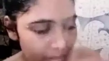 Cute nursing girl naked bathing video