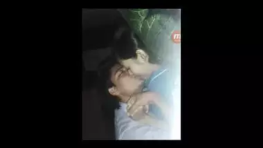Village college teen’s hot kissing session