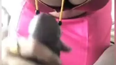 Tamil Desi XXX wife shows her beautiful ass and gives a perfect blowjob